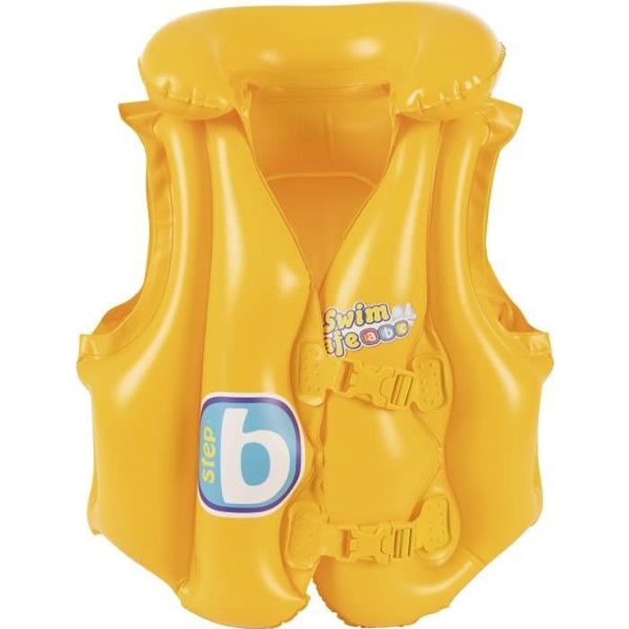 BESTWAY Gilet de natation Swim Safe Step B - 51 x 46 cm