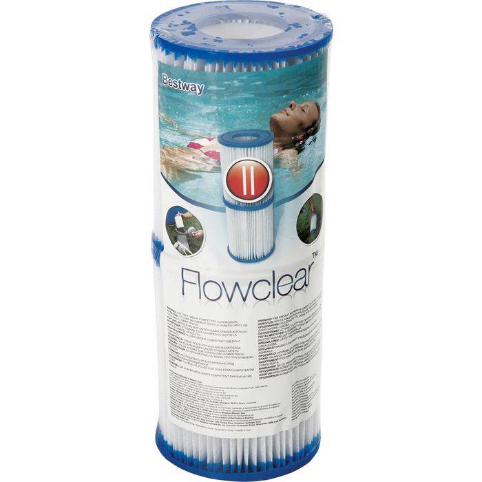 BESTWAY Cartouche de filtre Type 2 - Pompe Piscine
