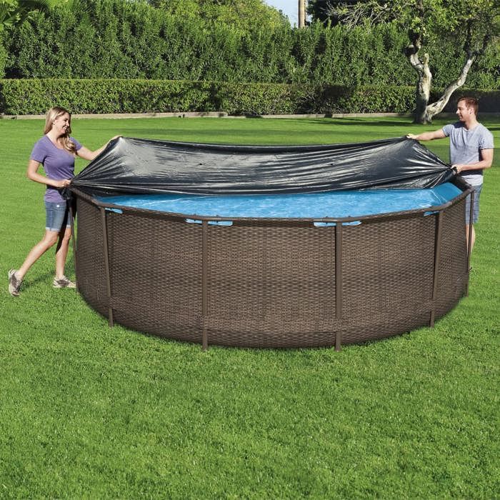 Bestway Housse de piscine pour cadre Sirocco Ronde 366 cm