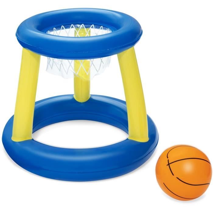Panier de Basket flottant, ballon, 3 anneaux, diamètre 61 cm