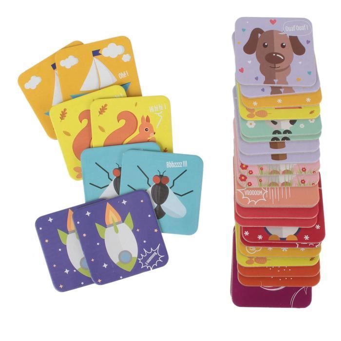 Cartes éducatives Je développe ma mémoire