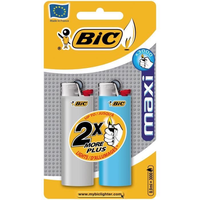 Bic Briquet j26 maxi x2