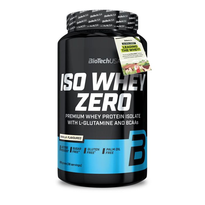 Whey isolate BioTech USA - Iso Whey Zero - Vanilla 908g