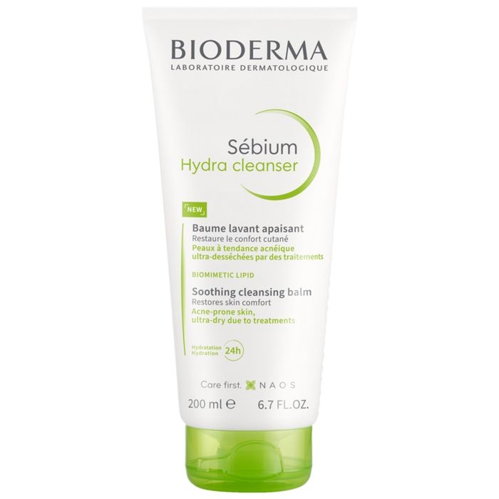 Baume lavant sans savon - BIODERMA - Sébium Hydra-Cleanser - Peaux acnéiques - 200 ml - Hypoallergénique