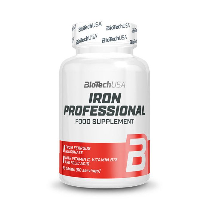 Iron professional (60 caps) - Minéraux -Biotech USA