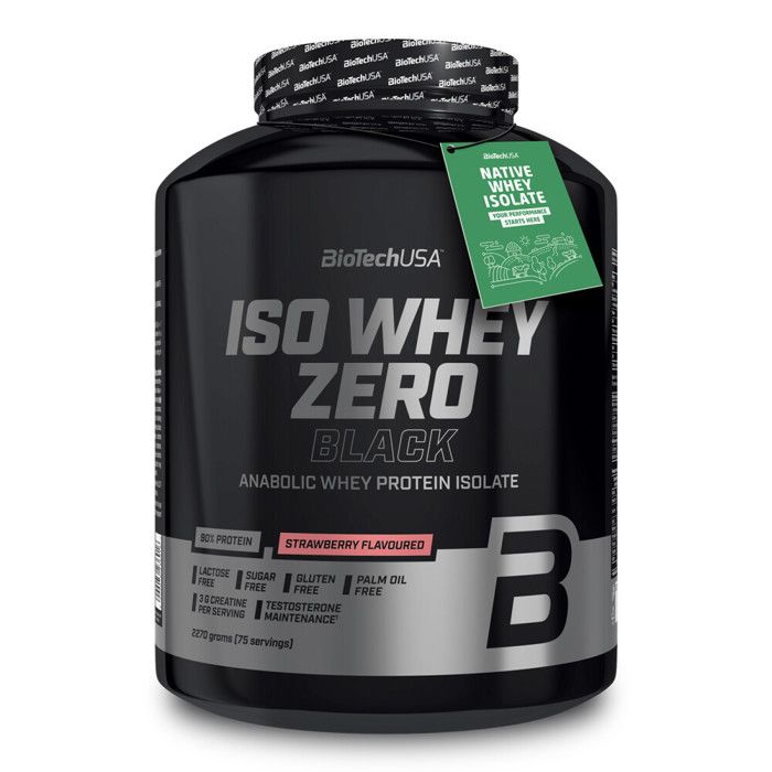 Protéine - Fraise Biotech USA Iso Whey Zero