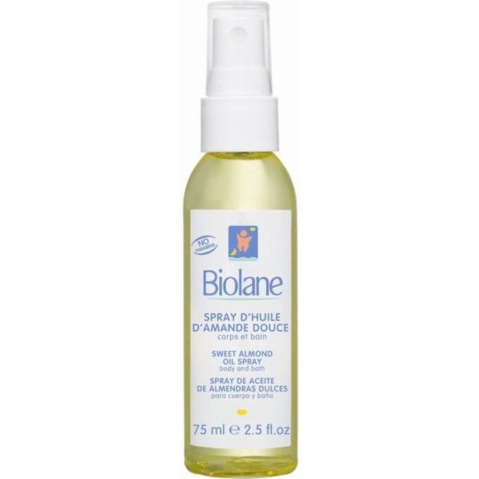 Biolane Spray d'Huile d'Amande Douce 75ml