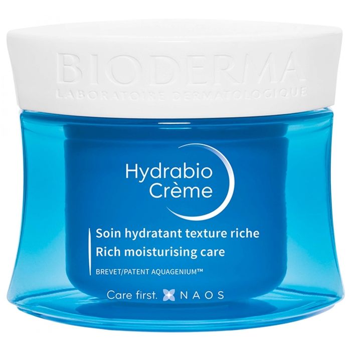 Bioderma Hydrabio Crème Hydratante Riche Peaux Sensibles Déshydratées 50ml
