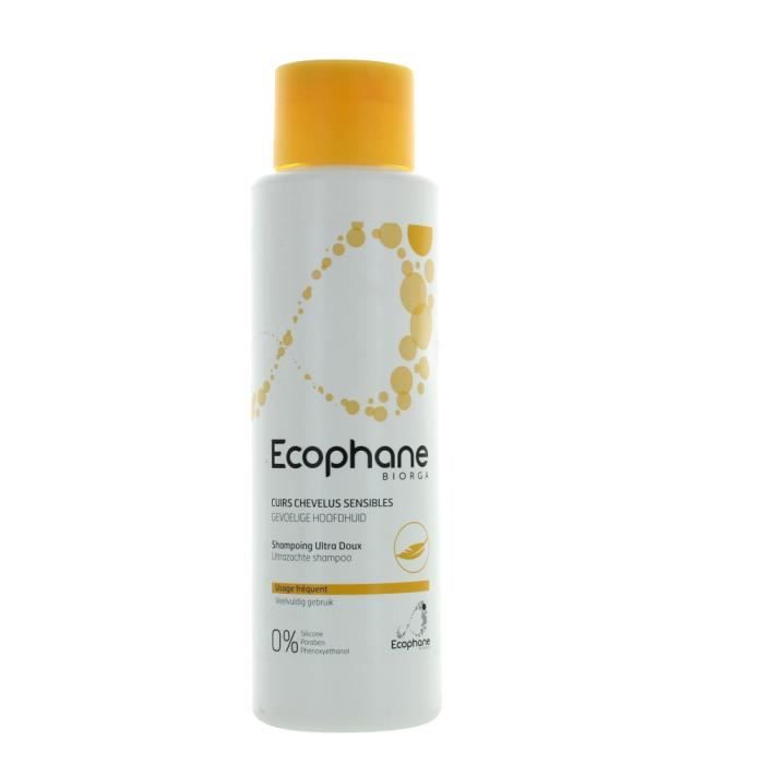 Ecophane Shampooing Ultra Doux Cuirs Chevelus Sensibles 500ml