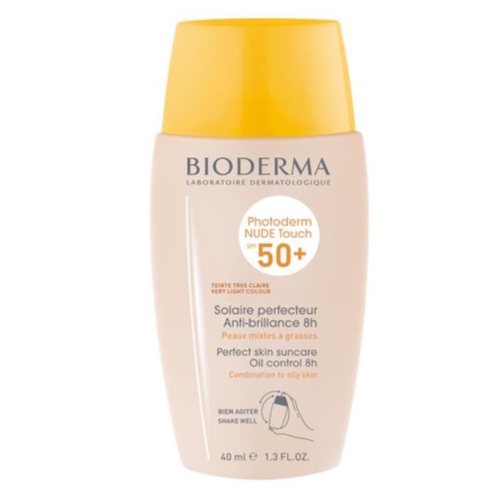BIODERMA - Bioderma Nude Touch Spf50+ Claire 40ml