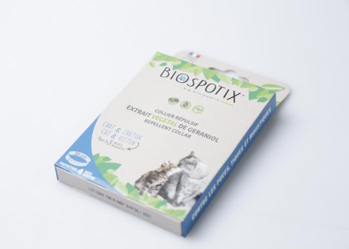 BIOSPOTIX COLLIER RÉPULSIF POUR CHAT/CHATON