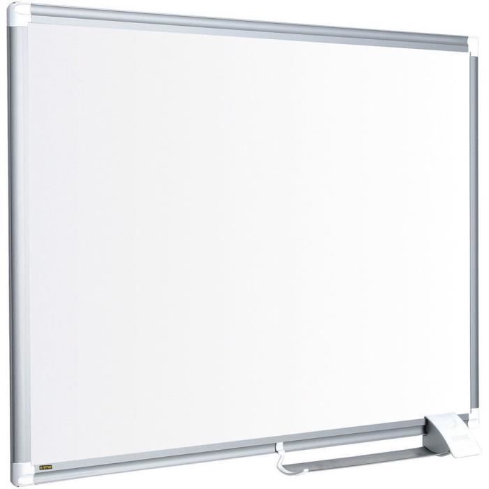 Tableau blanc Maya New Generation, émail, cadre en aluminium, 1 200 x 900 mm