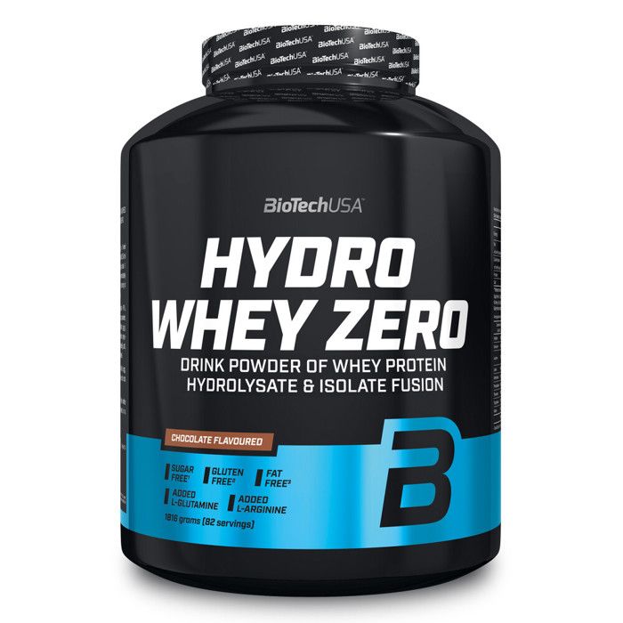 Whey hydrolysée BioTech USA - Hydro Whey Zero - Chocolate 1816g