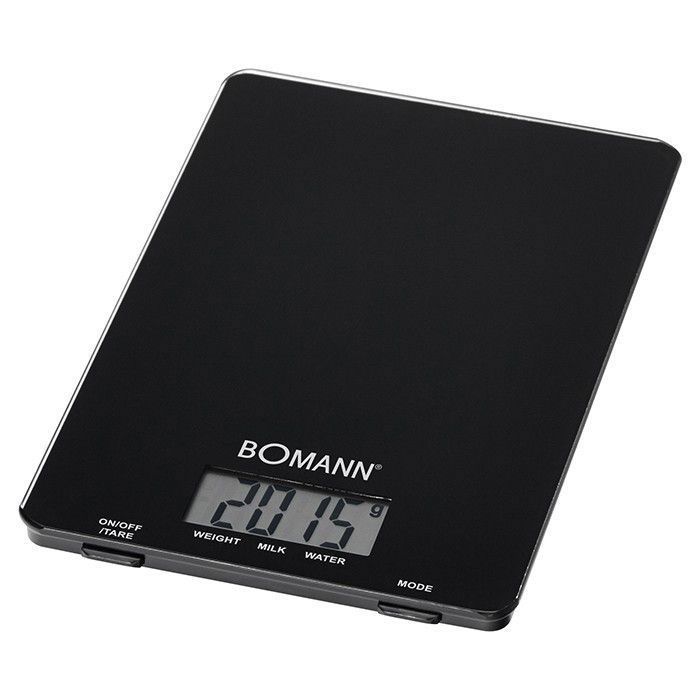 Balance de cuisine - Bomann - KW 1515 CB - Numérique - 5 kg - Verre de haute qualité