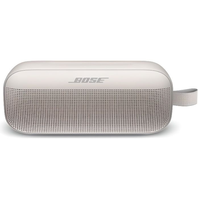 BOSE Soundlink Flex - Enceinte Bluetooth - Etanche jusqu'à 1m - Autonomie 12h - Blanc