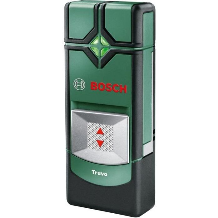 Détecteur de matériaux Bosch - Truvo - Détecter câbles électriques et objets métalliques - Vert