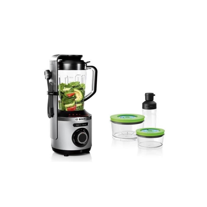 Blender Sous Vide - BOSCH - MMBV625M - Noir - 2 boîtes de conservation - Garantie originale