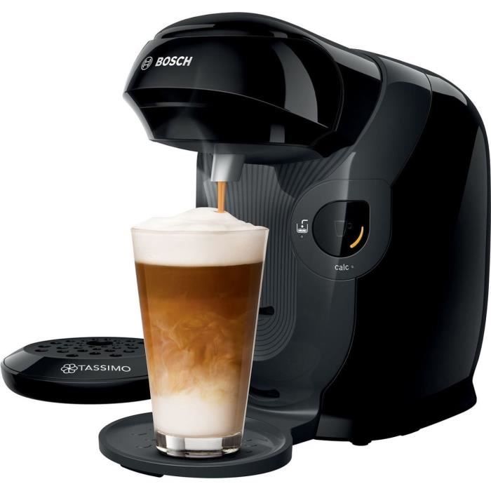 Machine à café multi-boissons - BOSCH - TASSIMO T11 Style - TAS1102 - 40 boissons - 0,7 L - 1400 W - Noir