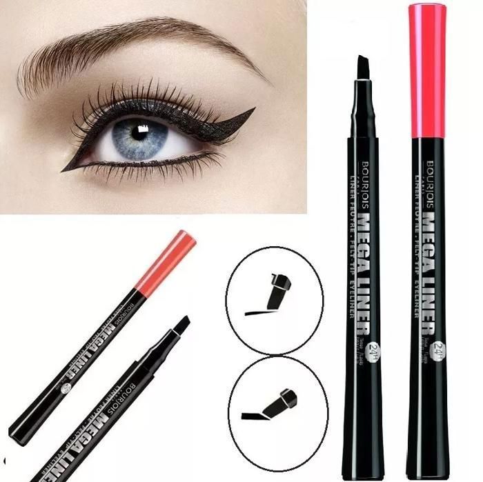 Eye liner - Bourjois - Mega Liner - Noir - Tracé extra large - Résultat 24h