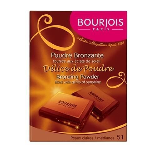 BOURJOIS Poudre bronzante DÉLICE DE POUDRE - #051 Peax claires/médianes