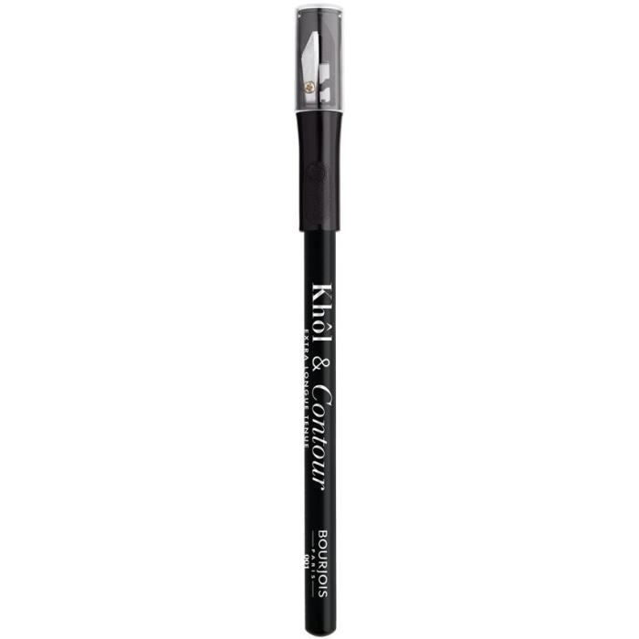 BOURJOIS Crayon Khol & Contour - Taille Crayon - 01 Noir-Issime