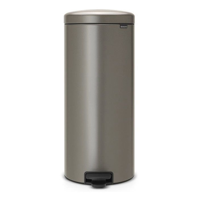 BRABANTIA Poubelle à pédale NewIcon 30L Platinum