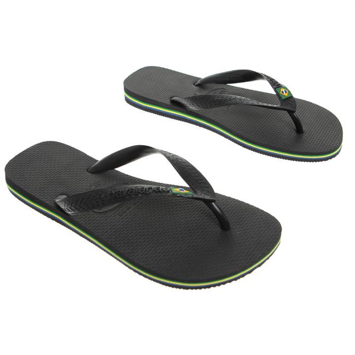 HAVAIANAS Tongs Brésil - Mixte - Noir