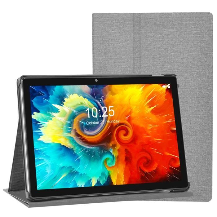 BRILLAR Tablette Tactile 10 Pouces-4 Go RAM-64 Go ROM-Android 10