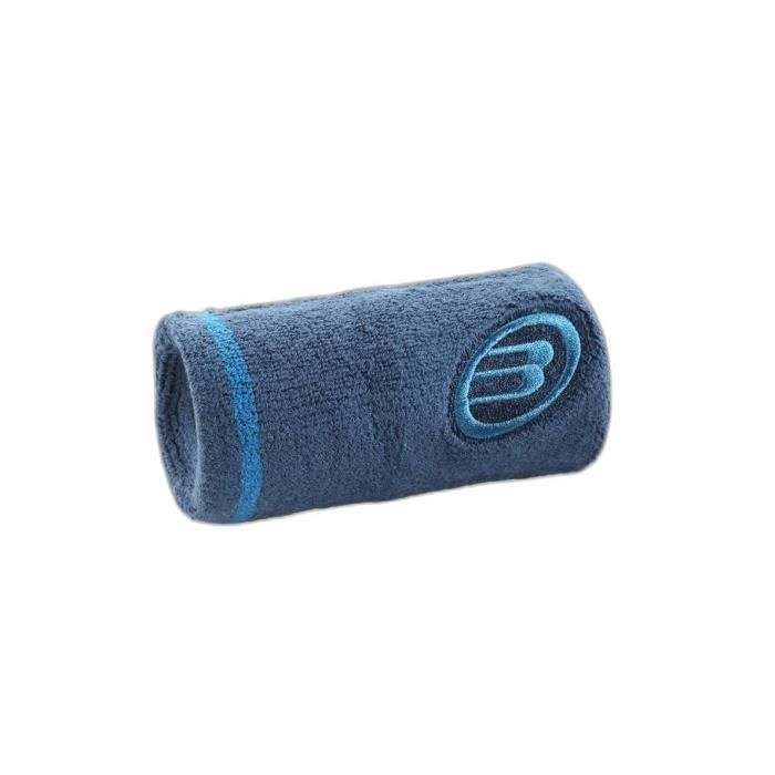 Poignet éponge Bullpadel Bpmu221 - bleu profond/jaune citron fluor - TU