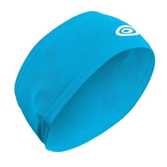 Bandeau Headband BV Sport - Mixte U Bleu - Running - Absorption optimale et bon maintien