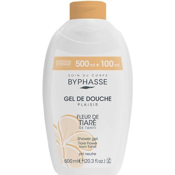 Gel douche BYPHASSE - Plaisir Flor de Tiaré - 600 ml - Unisex