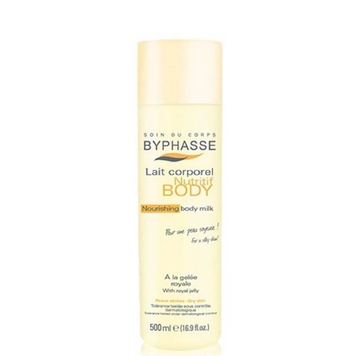 BYPHASSE - Lait Corporel - Nutritif Body - A la gelée Royale - 500ml