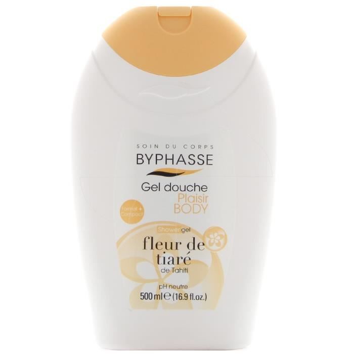 Byphasse - Caresse Gel de Douche à la Fleur de Tiaré - 500ml