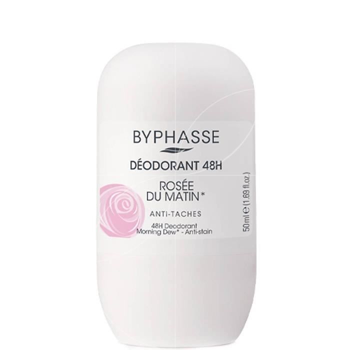 Byphasse - Déodorant roll-on 48h Rosée du matin - 50ml