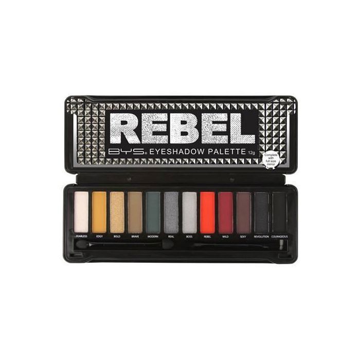 REBEL   EYESHADOW TIN 12 PIECE