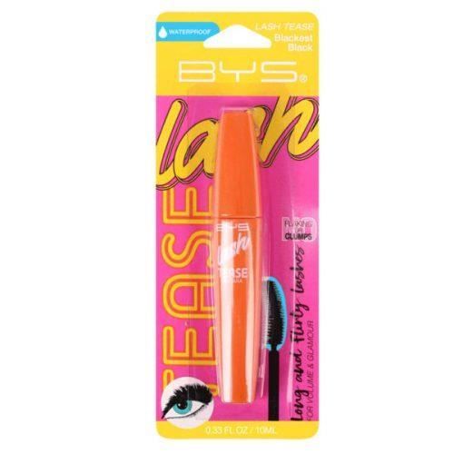 BYS MASCARA LASH TEASE WATERPROOF