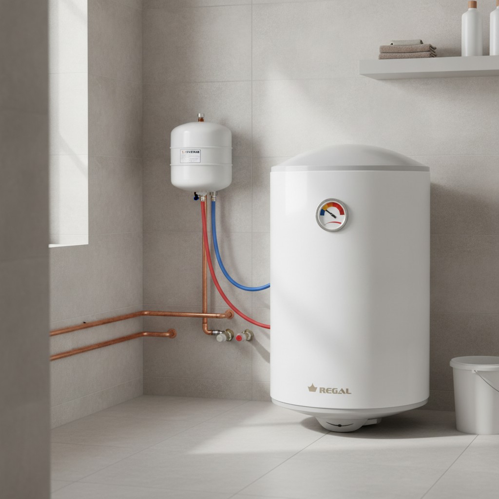 Chauffe-Eau Électrique 80 Litres Vertical 2000 W Thermomètre intégré - Marjane Mall - Image 3