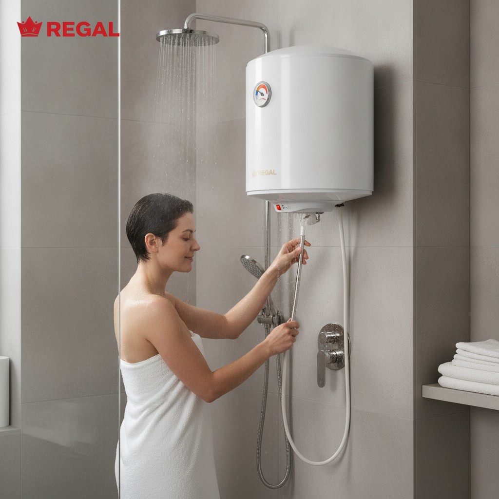 Chauffe-Eau Électrique 50 Litres Vertical 1500 W Thermomètre intégré - Marjane Mall - Image 4