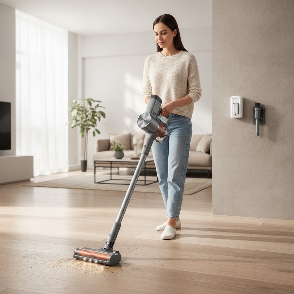 XIAOMI Aspirateur Balai Sans Fil G20 Max 25000 Pa Écran couleur LED, 180 AW avec Filtres lavables - Marjane Mall - Image 4
