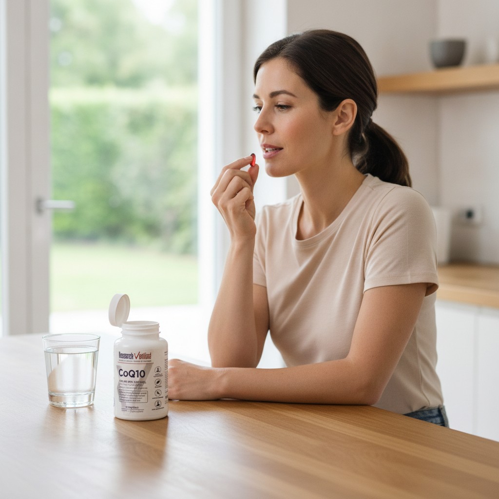 CoQ10 100 mg avec Huile MCT – Coenzyme Q10, 90 Softgels Research Verified - Marjane Mall - Image 4
