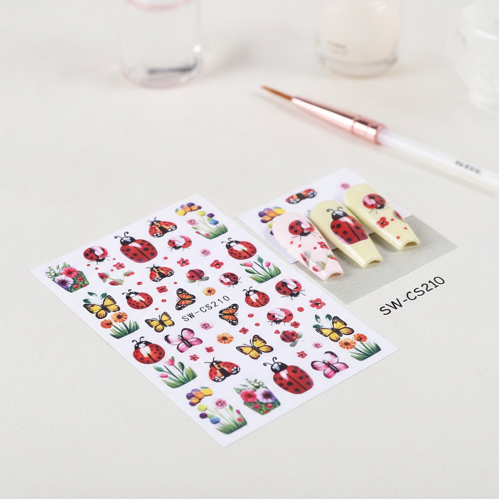 Autocollants nail art – Modèle SW-CS210 - Marjane Mall - Image 2