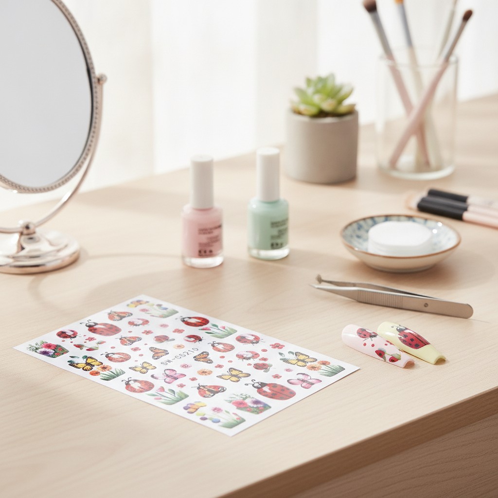 Autocollants nail art – Modèle SW-CS210 - Marjane Mall - Image 3