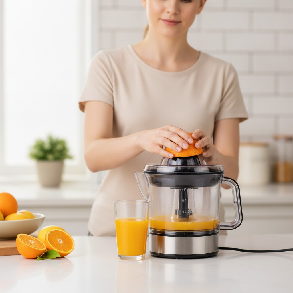 Presse Agrumes Electrique - Jus Orange & Citron - presse-agrumes - Marjane Mall - Image 4