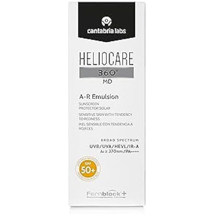 Dispositif médical - CANTABRIA LABS - Heliocare 360° Émulsion AR - SPF 50+ - Hypoallergénique - 50 ml