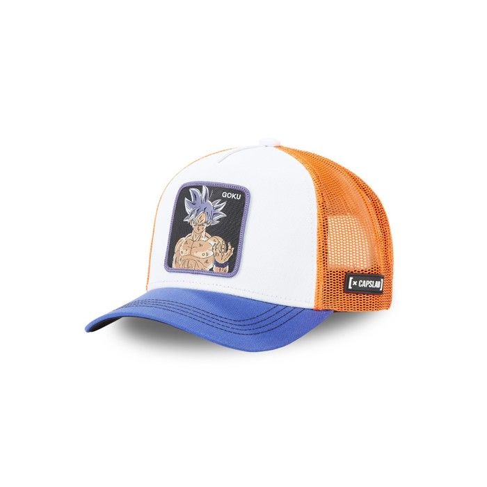 Capslab Casquette Homme & Femme DRAGON BALL SUPER, ajustableCasquette Trucker Dragon Ball Super - PE21,  - Blanc (tour de tête 55