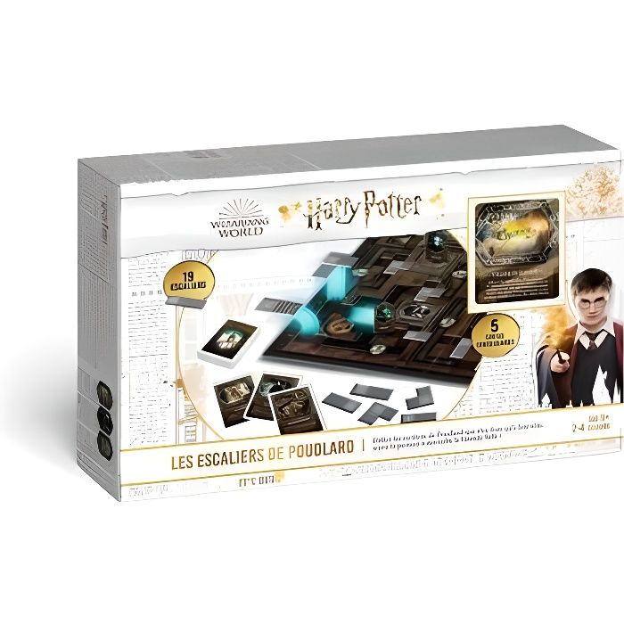 Jeu d'ambiance Cartamundi Harry Potter Les escaliers de Poudlard Multicolore
