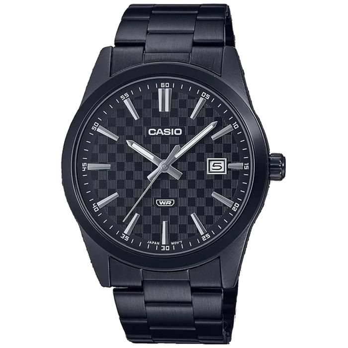 Montre - CASIO - MTP-VD03B-1A - Quartz - Acier inoxydable - Résistante à l'eau