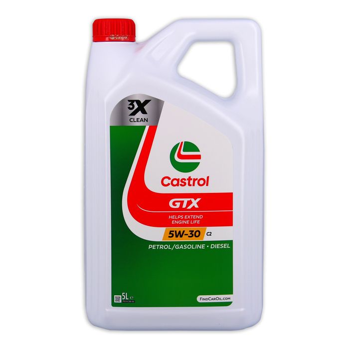 CASTROL GTX 5W-30 C2 5L - huile moteur 5W30