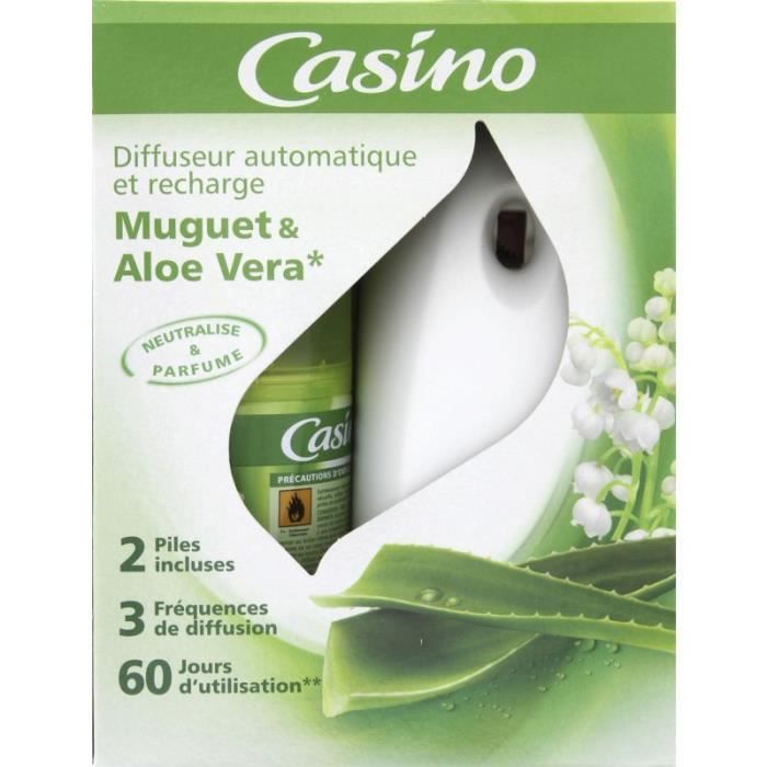 Diffuseur automatique + Recharge - Muguet et aloe vera