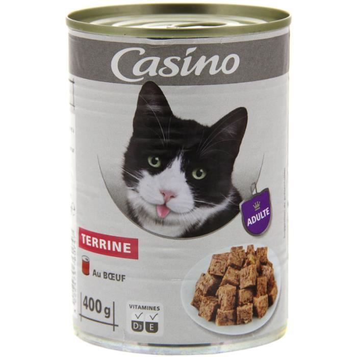 Terrine pour chat - Boeuf - 400 g